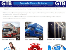 Tablet Screenshot of gtb-services.co.uk